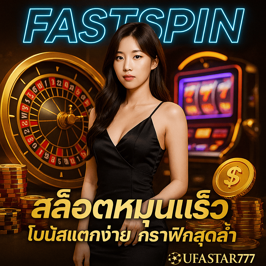 FASTSPIN UFASTAR777 สล็อตหมุนเร็ว โบนัสแตกง่าย กราฟิกสุดล้ำ
