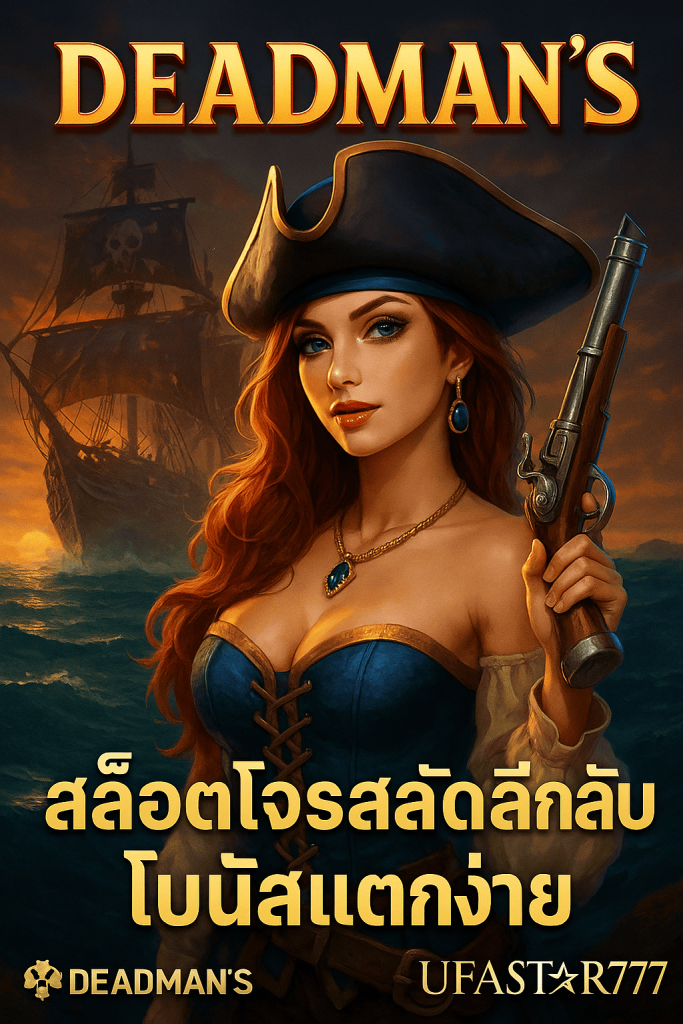 DEADMAN'S UFASTAR777 สล็อตโจรสลัดลึกลับ โบนัสแตกง่าย