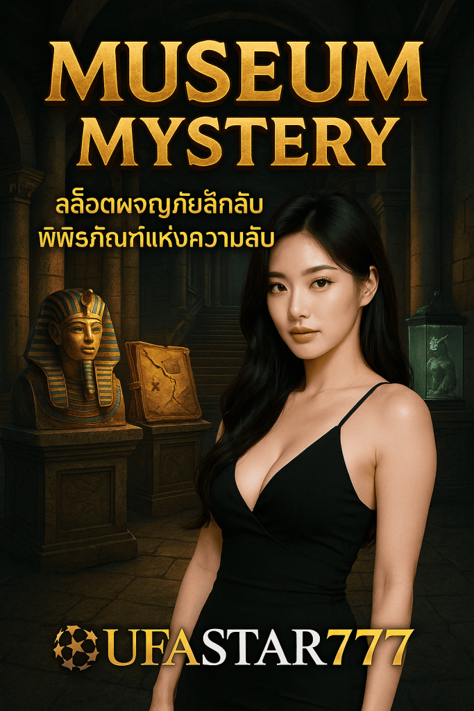 MUSEUM MYSTERY สล็อตผจญภัยลึกลับ พิพิธภัณฑ์แห่งความลับกับ UFASTAR777