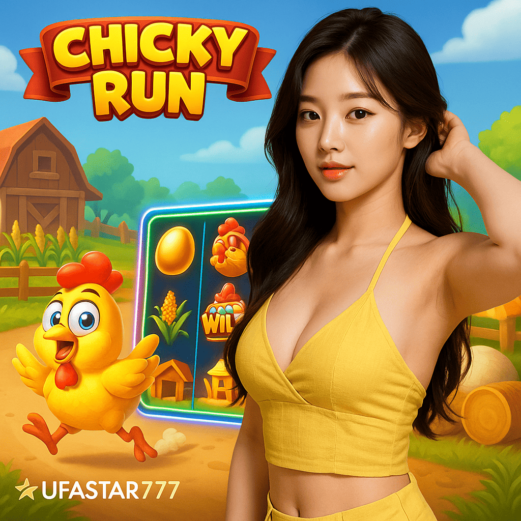 CHICKY RUN สล็อตไก่วิ่งสุดป่วน สนุกลุ้นโบนัสกับ UFASTAR777