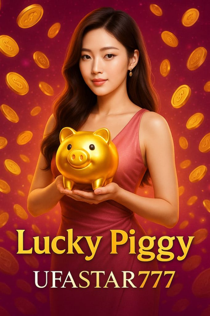Lucky Piggy หมูทองแห่งโชคลาภ สล็อตแตกง่ายสุดเฮงจาก UFASTAR777