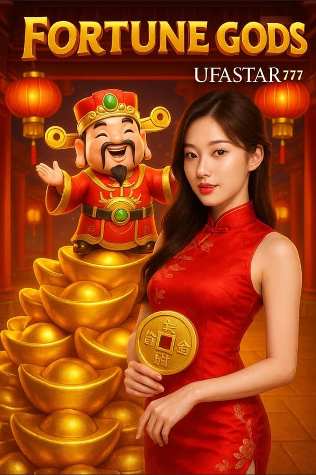 FORTUNE GODS จาก UFASTAR777 สล็อตเทพเจ้าแห่งโชคลาภ โบนัสทะลุฟ้า