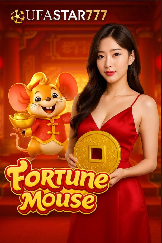 FORTUNE MOUSE หนูทองแห่งโชคลาภจาก UFASTAR777 แจกโบนัสไม่อั้น