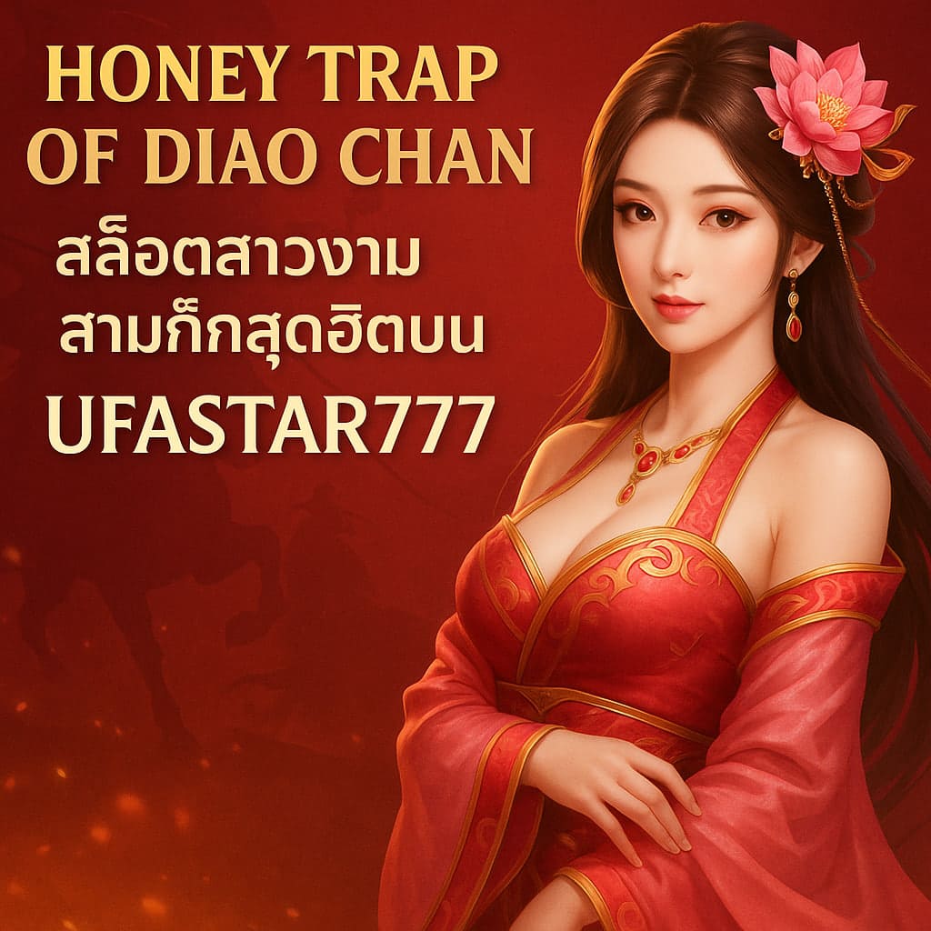 Honey Trap of Diao Chan สล็อตสาวงามสามก๊กสุดฮิตบน UFASTAR777