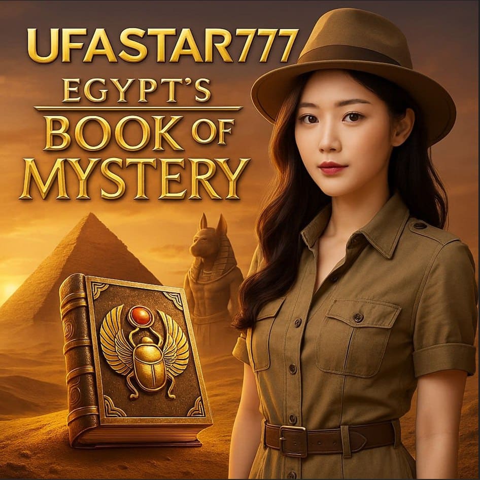 UFASTAR777 เปิดตำนาน EGYPT'S BOOK OF MYSTERY สล็อตแห่งคำทำนายลึกลับอียิปต์โบราณ