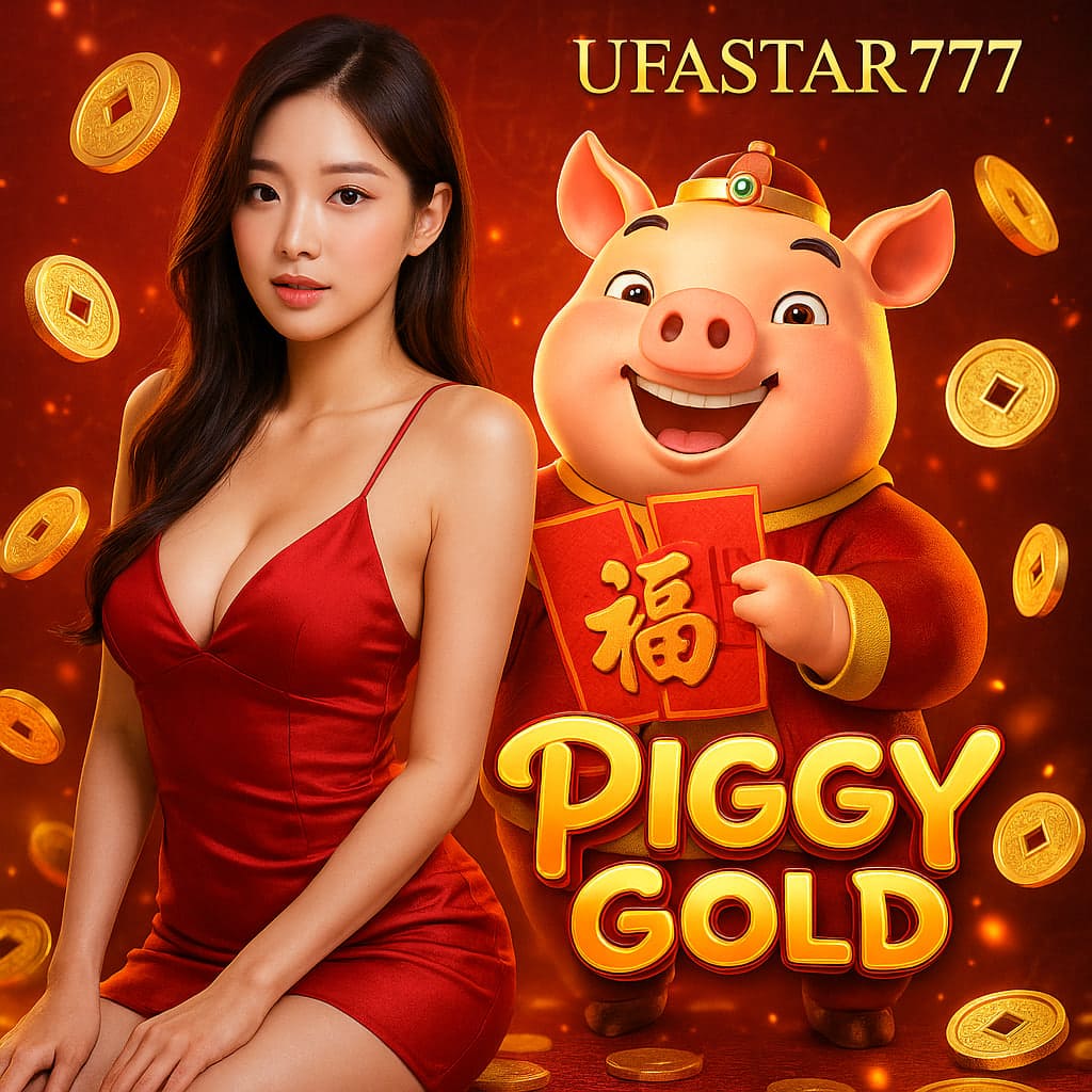 PIGGY GOLD สล็อตหมูทองมงคล โบนัสแตกง่ายจาก UFASTAR777