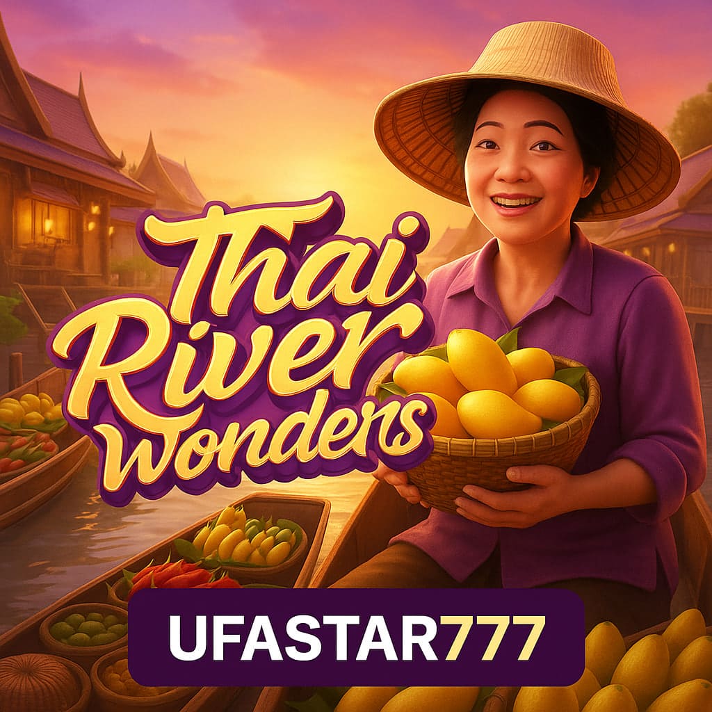 THAI RIVER WONDERS สล็อตตลาดน้ำไทยบน UFASTAR777