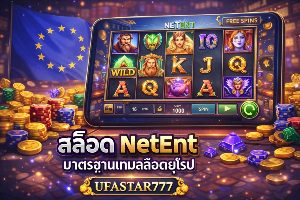 สล็อต NetEnt มาตรฐานเกมสล็อตยุโรปที่ผู้เล่นเลือก UFASTAR777